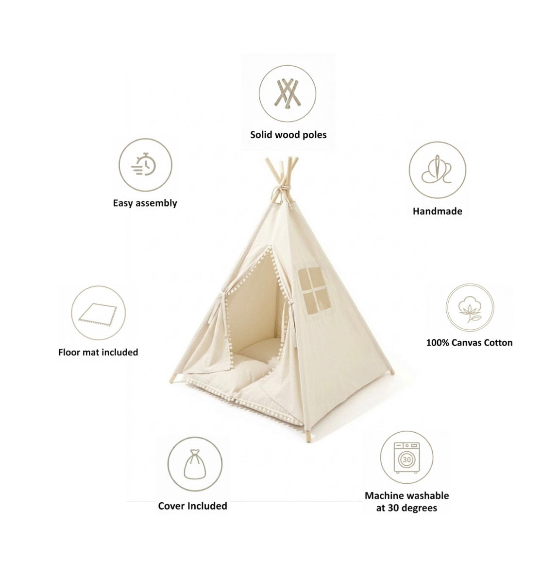 Cloud Cream Teepee