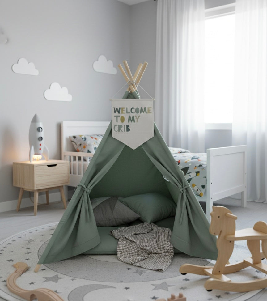 "Welcome To My Crib" Sign